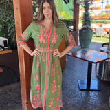 RHEA MIDI | KASHMIR GREEN