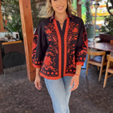 CAMILLE TOP | BILTMORE BLACK