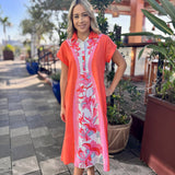 SIENNA MIDI | BLOOM ORANGE