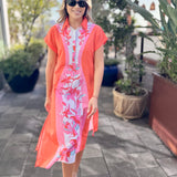 SIENNA MIDI | BLOOM ORANGE