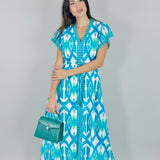 ISLA MAXI | IKAT TURQUOISE