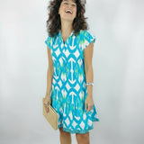 HAVANA MINI | IKAT TURQUOISE