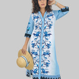 RHEA MIDI | MENAGERIE WHITE