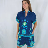 VERONA TOP | IZNIK NAVY