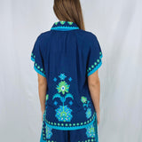 VERONA TOP | IZNIK NAVY