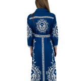 CHELSEA SHIRTDRESS | POPPY NAVY