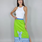 AIX SKIRT | ZEBRA LIME