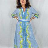 RHEA MIDI | LILY OF THE VALLEY