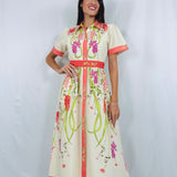 CHELSEA SHIRTDRESS | HYACINTH IVORY