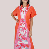 SIENNA MIDI | BLOOM ORANGE