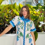 SYDNEY SHIRTDRESS | WILDFLOWER BLUE