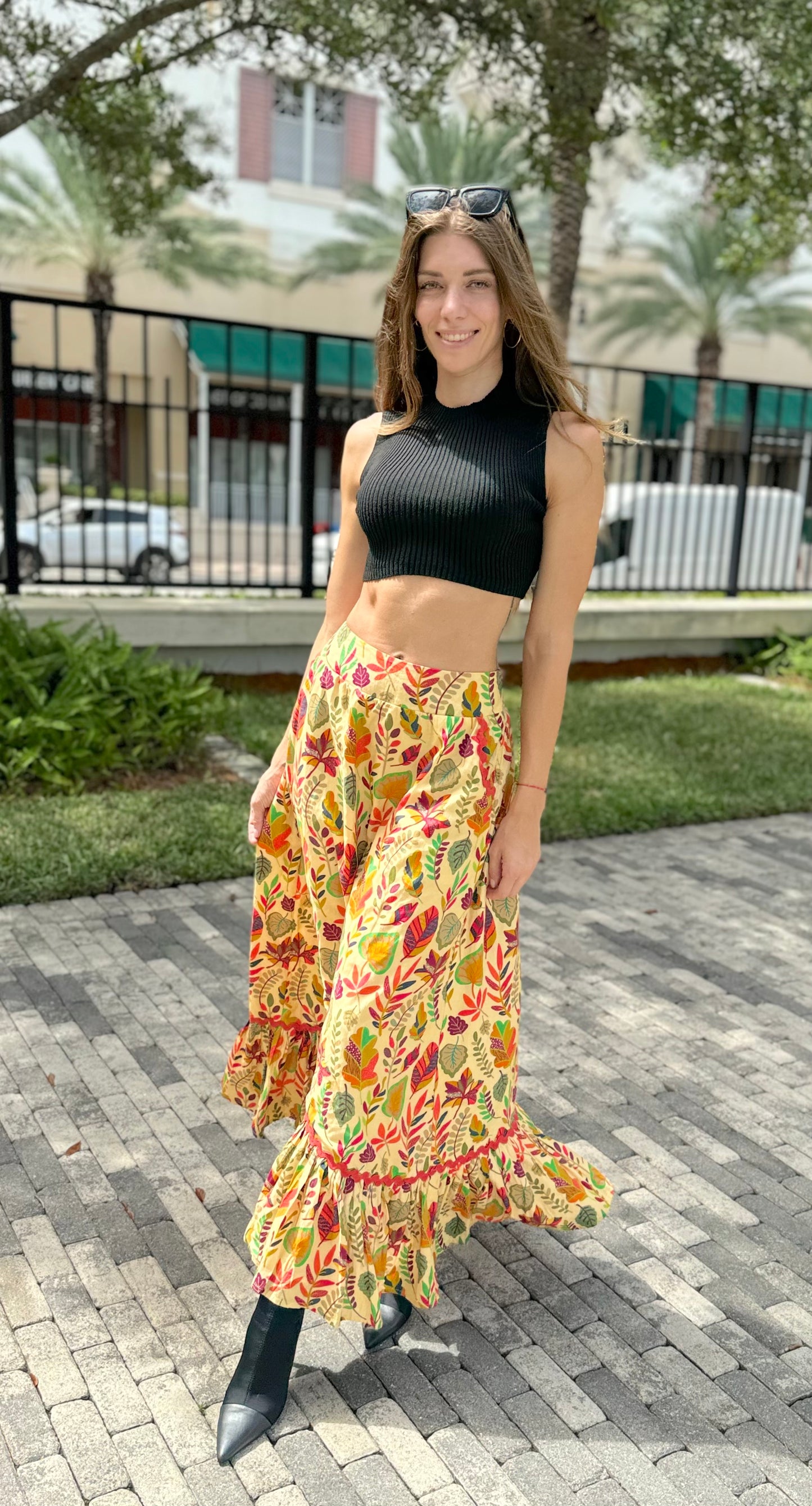 AUSTIN SKIRT | FALL LEAF