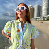 CAMILLE TOP | MARTINI GREEN
