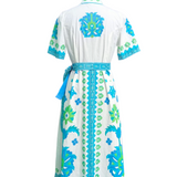 CHELSEA SHIRTDRESS | IZNIK WHITE