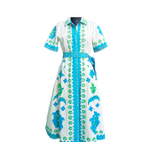 CHELSEA SHIRTDRESS | IZNIK WHITE