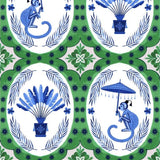 LISBON MINI | MONKEY CHINOISERIE JADE