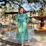 CAPE MIDI | FLEUR GREEN