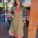 RHEA MIDI | KASHMIR GREEN