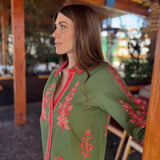 RHEA MIDI | KASHMIR GREEN