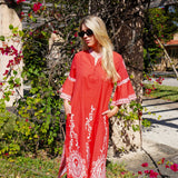 COMO MIDI | POPPY RED