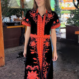CHELSEA SHIRTDRESS | BILTMORE BLACK