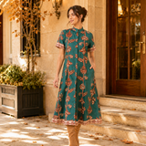 SYDNEY SHIRTDRESS | BEGONIA GREEN